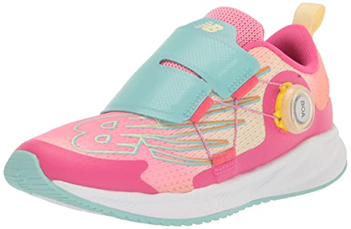 New Balance Kid's Fuelcore Reveal V3 Boa Running Shoe, Hi-pink